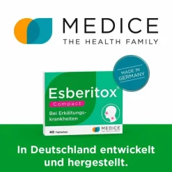 Esberitox Grippemittel|Abwehrsteigerung-® Compact Bei Erkältungskrankheiten, 40 St