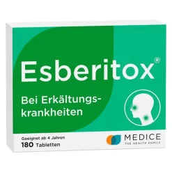 Esberitox Grippemittel|Abwehrsteigerung-® Tabletten bei Erkältungskrankheiten, 180 St