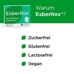 Esberitox Grippemittel|Abwehrsteigerung-® Tabletten bei Erkältungskrankheiten, 90 St