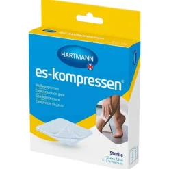 ® Mullkompressen 7,5 cm x 7,5 cm steril, 5X2 St^ES-Kompressen