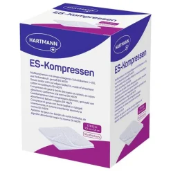 ES-Kompressen steril 7,5x7,5 cm Großpackung, 10X10 St- Sterile Kompressen