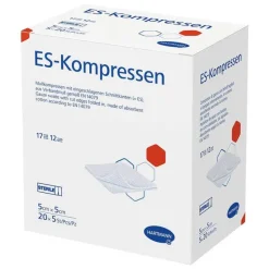 steril 5x5 cm Großpackung, 20X5 St^ES-Kompressen Best