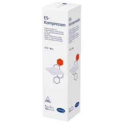 ES-Kompressen unsteril 5x5 cm 16fach, 100 St- Sterile Kompressen