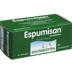 Espumisan Medikamente Gegen Blähungen|Magentabletten-Kautabletten, 100 St