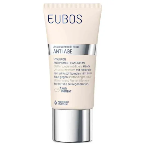 Eubos Anti-Age Hyaluron Anti-Pigment Handcreme LSF 15, 50 ml- Gesicht|Handcreme