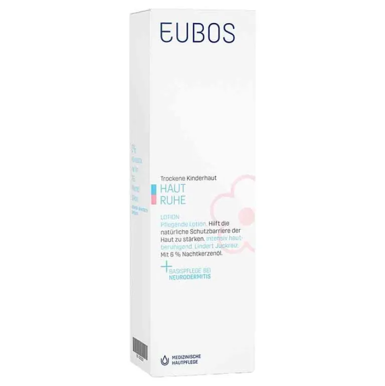 Eubos Haut- & Haarpflege|Neurodermitis Basispflege-Kinder Haut Ruhe Lotion, 125 ml