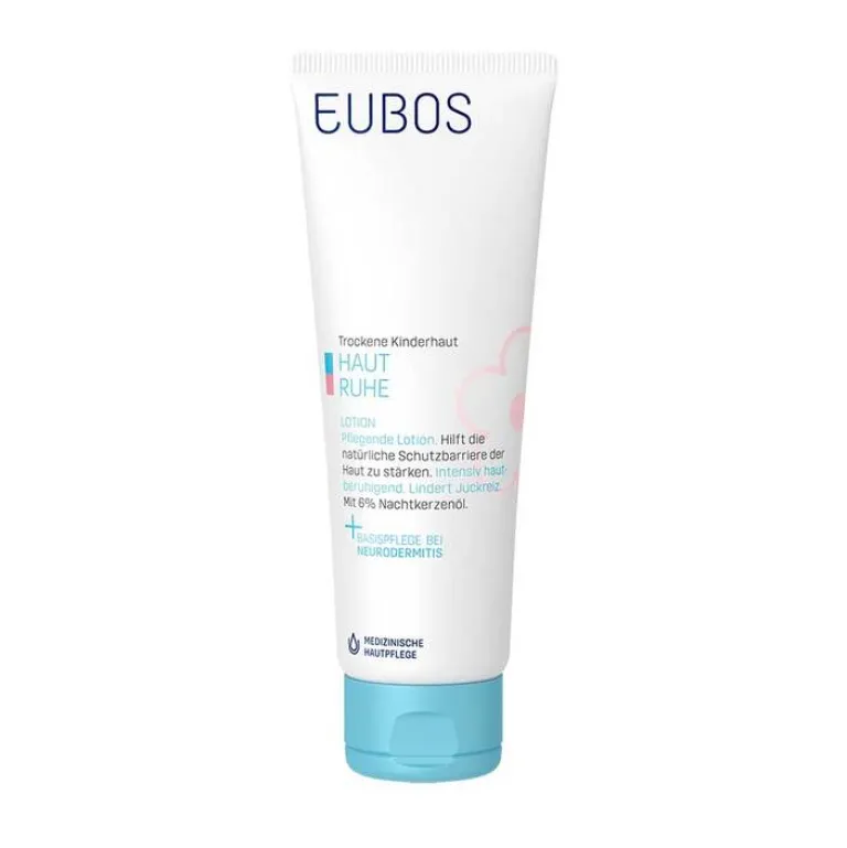 Eubos Haut- & Haarpflege|Neurodermitis Basispflege-Kinder Haut Ruhe Lotion, 125 ml