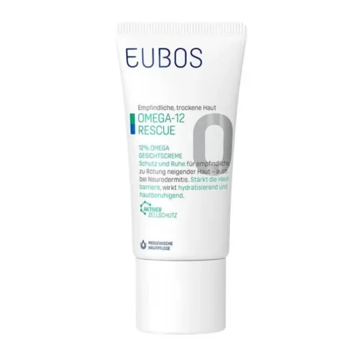 Eubos Empfindliche Haut-Omega-12 Rescue 12 % Omega Gesichtscreme, 50 ml