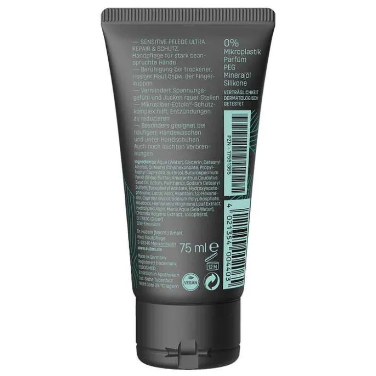 Eubos Sensitive Ultra Repair & Schutz Handcreme, 75 ml- Handcreme