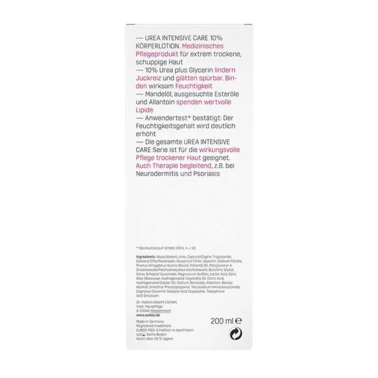 Eubos Körpermilch & Lotionen-Trockene Haut Urea 10% Körperlotion, 200 ml