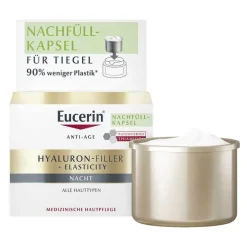 Eucerin Anti-Age Hyaluron-Filler + Elasticity Nachtcreme, 50 ml- Nachtpflege|Anti-Aging