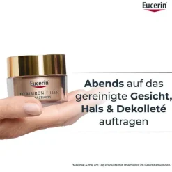 Eucerin Anti-Age Hyaluron-Filler + Elasticity Nachtcreme, 50 ml- Nachtpflege|Anti-Aging