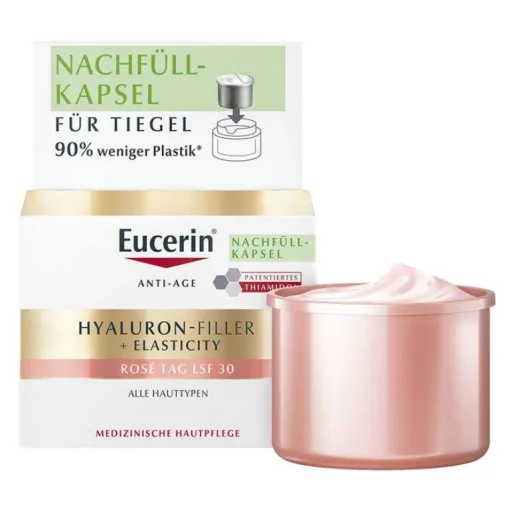 Eucerin Tagespflege|Anti-Aging-Anti-Age Hyaluron-Filler + Elasticity Rose LSF 30, 50 ml