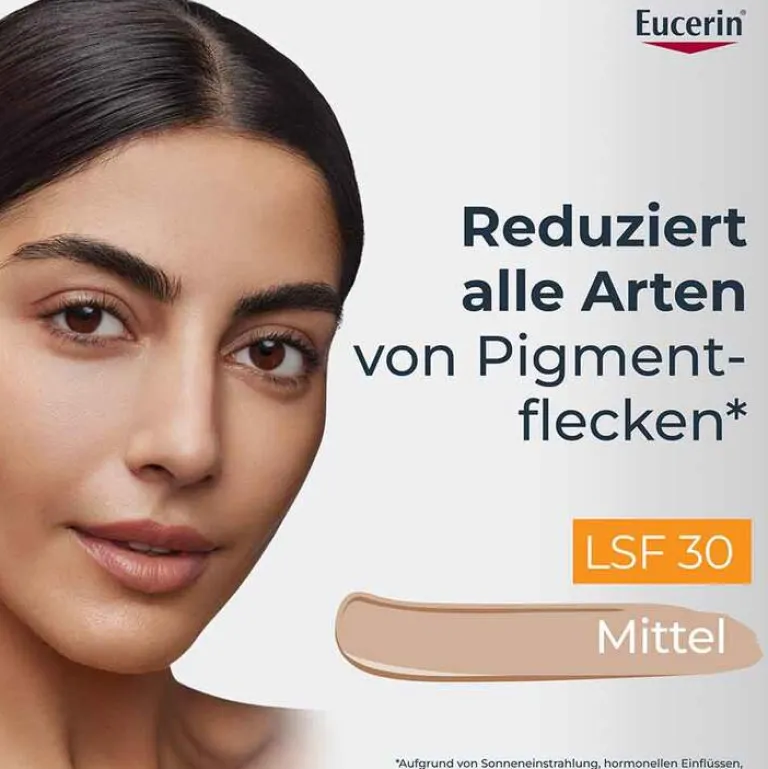 Eucerin Anti-Pigment Tag getönt mittel LSF 30, 50 ml- Gesicht|Pigmentflecken