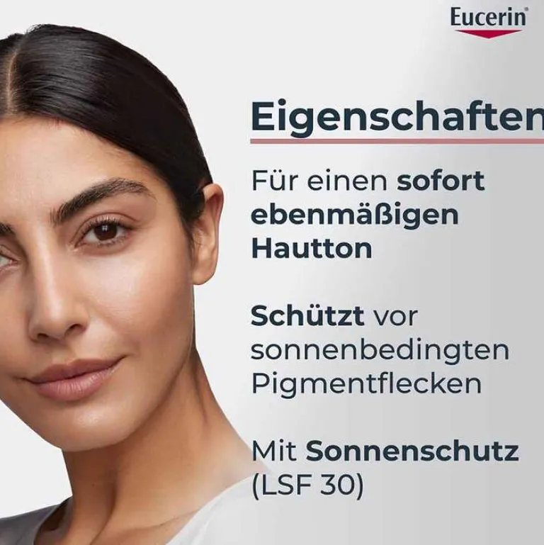 Eucerin Anti-Pigment Tag getönt mittel LSF 30, 50 ml- Gesicht|Pigmentflecken