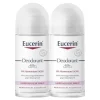 Eucerin Deodorant Roll-on 0% Aluminium Doppelpack, 2X50 ml- Antitranspirant & Deo