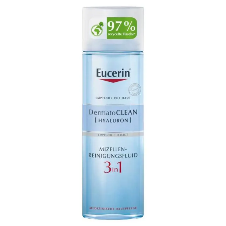 Eucerin Dermatoclean Hyal.Miz.Reinigungsfluid 3in1, 200 ml- Reinigung