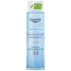 Eucerin Dermatoclean Hyal.Miz.Reinigungsfluid 3in1, 400 ml- Reinigung