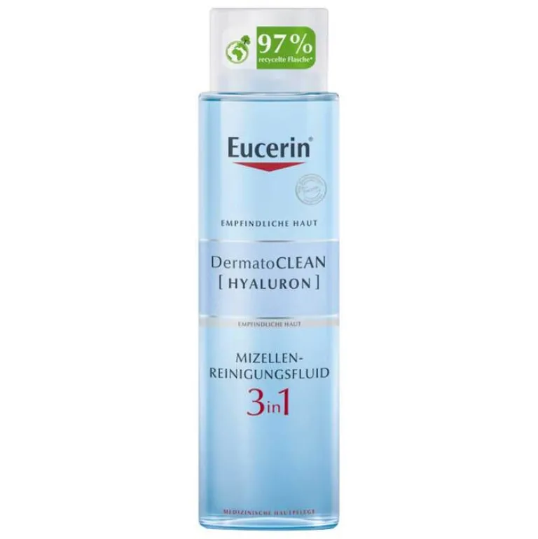 Eucerin Dermatoclean Hyal.Miz.Reinigungsfluid 3in1, 400 ml- Reinigung