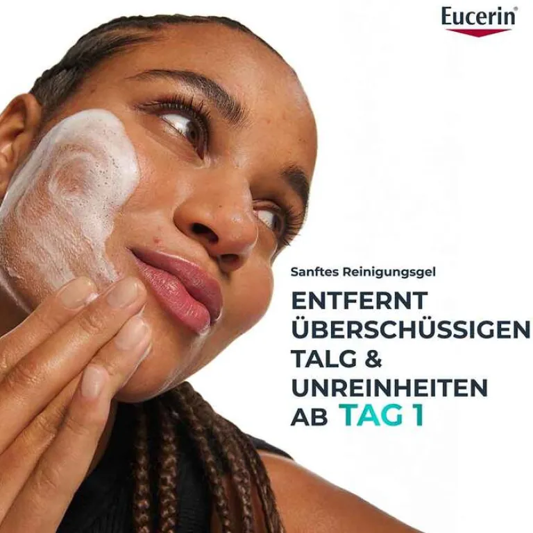 Eucerin Dermopure Clinical Reinig.Gel porenverfein, 200 ml- Unreine Haut|Hauttypen