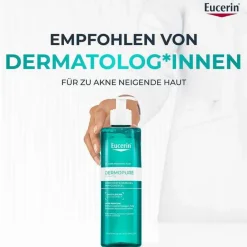 Eucerin Dermopure Clinical Reinig.Gel porenverfein, 200 ml- Unreine Haut|Hauttypen
