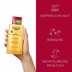 Eucerin pH5 Duschöl empfindliche Haut, 200 ml- Trockene & Sensible Haut