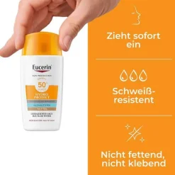 Eucerin Lsf 50+|Gesicht-Sun Fluid Hydro Protect Face mittel LSF50 + , 50 ml