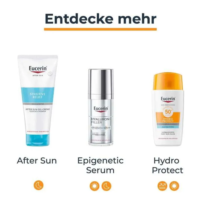Eucerin Lsf 50+|Gesicht-Sun Fluid Hydro Protect Face mittel LSF50 + , 50 ml