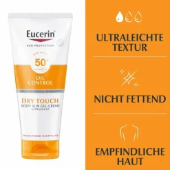 Sun Gel-Creme Oil Control Body LSF 50 + , 200 ml^Eucerin Outlet