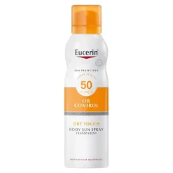 Eucerin Lsf 50+-Sun Oil Control Body transparent Aerosol LSF 50, 200 ml
