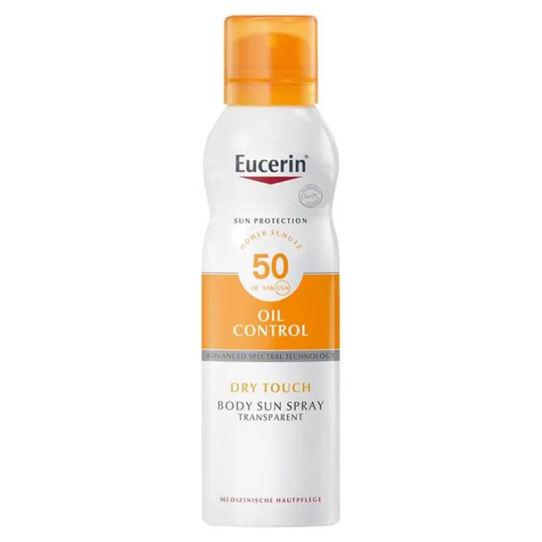 Eucerin Lsf 50+-Sun Oil Control Body transparent Aerosol LSF 50, 200 ml