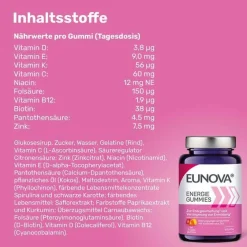 Energie Gummies, 60 St^Eunova Hot
