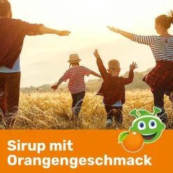 Eunova Multivitamine|Multivitamine-Junior Sirup mit Orangengeschmack, 150 ml