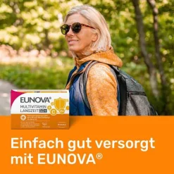 Eunova Multivitamine|Vitalität-Langzeit 50+ Kapseln, 30 St