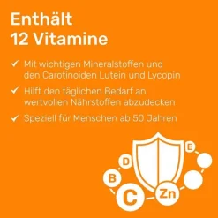 Eunova Multivitamine|Vitalität-Langzeit 50+ Kapseln, 30 St