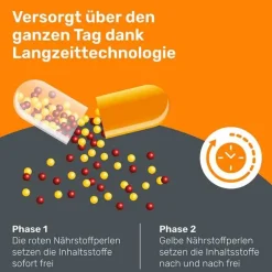 Eunova Multivitamine|Vitalität-Langzeit 50+ Kapseln, 30 St