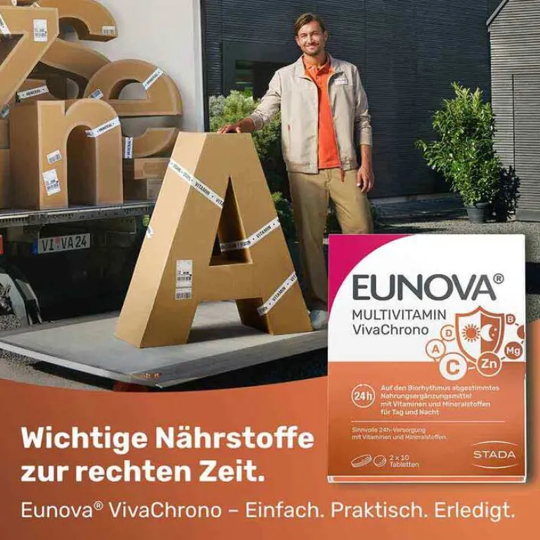 Eunova Multivitamine-Vivachrono Tabletten SD DE, 2X10 St