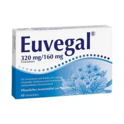 Euvegal 320 mg / 160 mg Filmtabletten, 50 St- Beruhigungsmittel