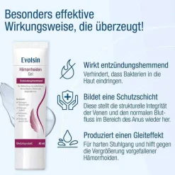 Evolsin ® Hämorrhoiden Gel, 40 ml- Hämorrhoiden Salbe