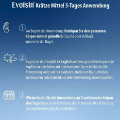 Evolsin Mittel Gegen Krätze-® Krätze Mittel Emulsion, 150 ml