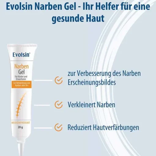 Evolsin Narbenpflege-Narben Gel, 20 g