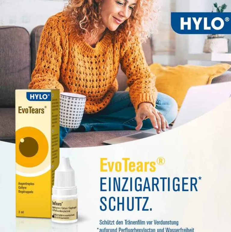 EvoTears ® Augentropfen, 3 ml- Augentropfen Trockene Augen
