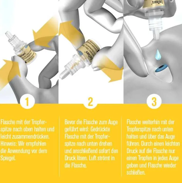 EvoTears ® Augentropfen, 3 ml- Augentropfen Trockene Augen