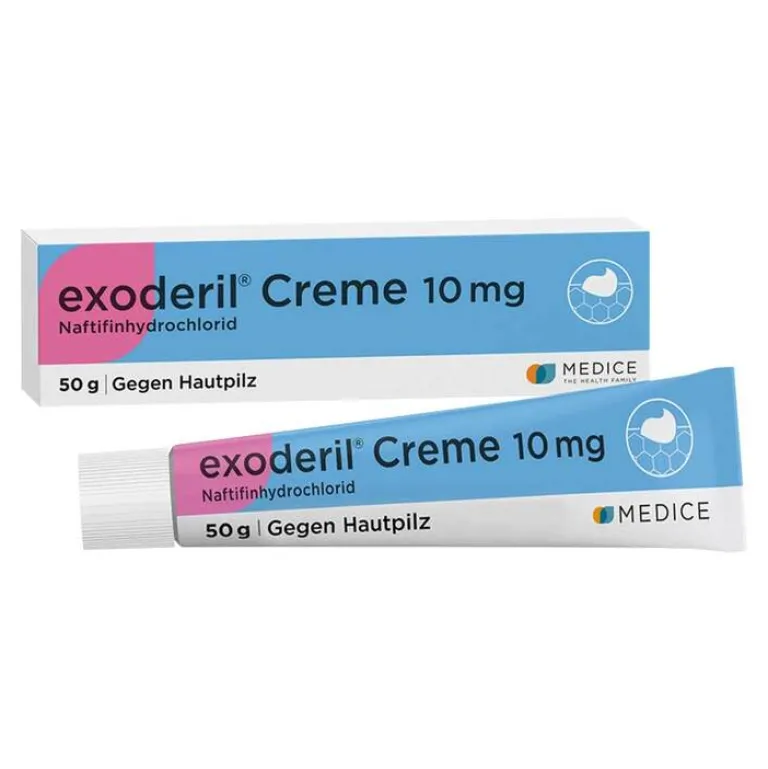 Exoderil Hautpilz Creme|Fußpilz Creme-Creme, 50 g