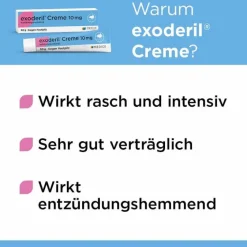 Exoderil Hautpilz Creme|Fußpilz Creme-Creme, 50 g