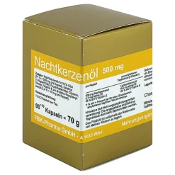 Nachtkerzenöl-FBK Nachtkerzenöl 500 mg Kapseln, 90 St