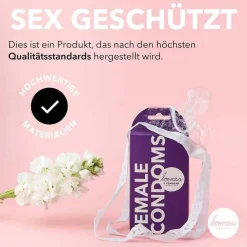 Loovara Kondome-Female Condoms, 3 St