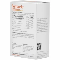 Femarelle Unstoppable DT56a & Kalzium & Vit.D Kapseln , 56 St- Wechseljahre