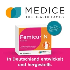 Femicur Pms Behandeln-® N Kapseln bei Regelbeschwerden, 100 St