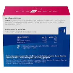 Menssana Ferro Pulver, 28X2 g- Eisenversorgung